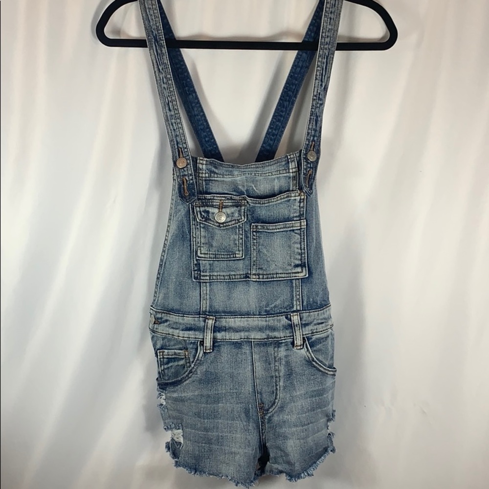 Almost Famous Overall Shorts